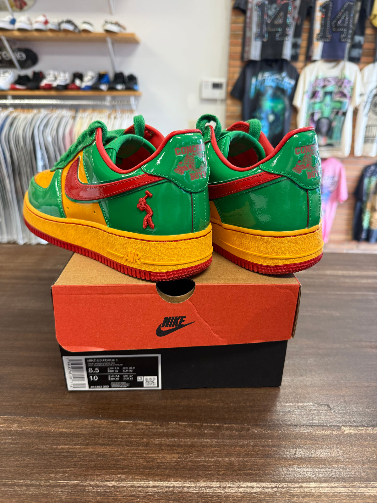 Nike Air Force 1 Low Lil Yachty Concrete Boys Lucky Green