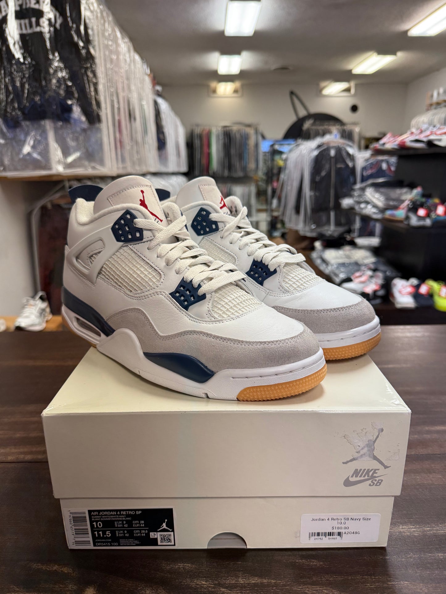 Jordan 4 Retro SB Navy