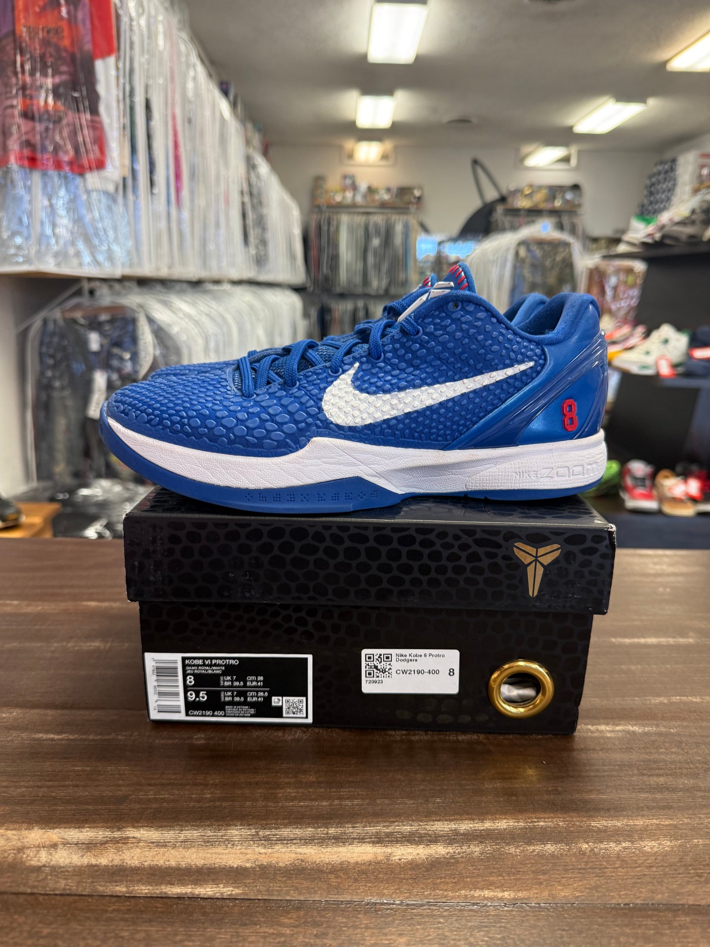 Nike Kobe 6 Protro Dodgers