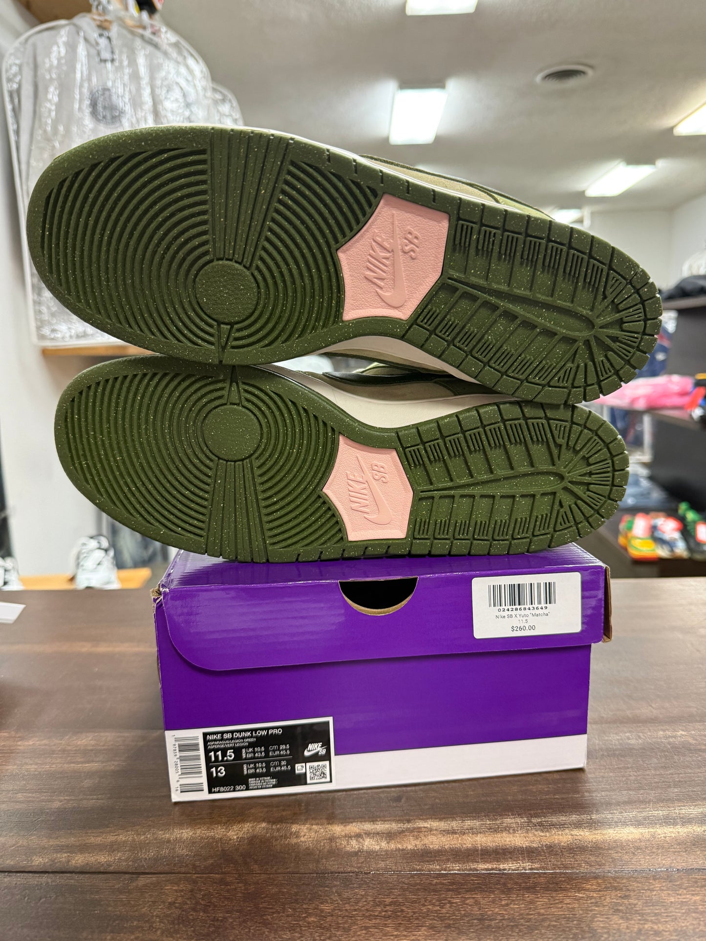 Nike SB Dunk Low Yuto Matcha