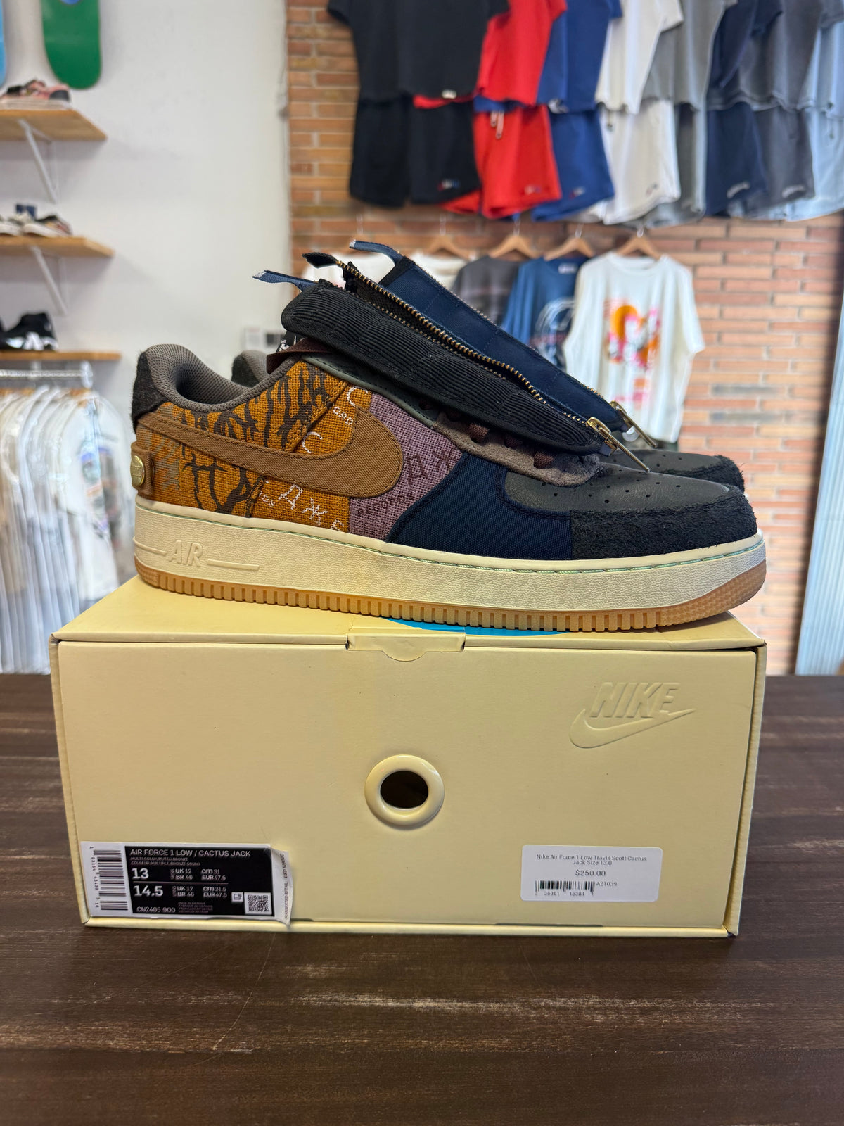 Nike Air Force 1 Low Travis Scott Cactus Jack