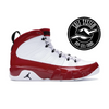 Jordan 9 Retro White Gym Red