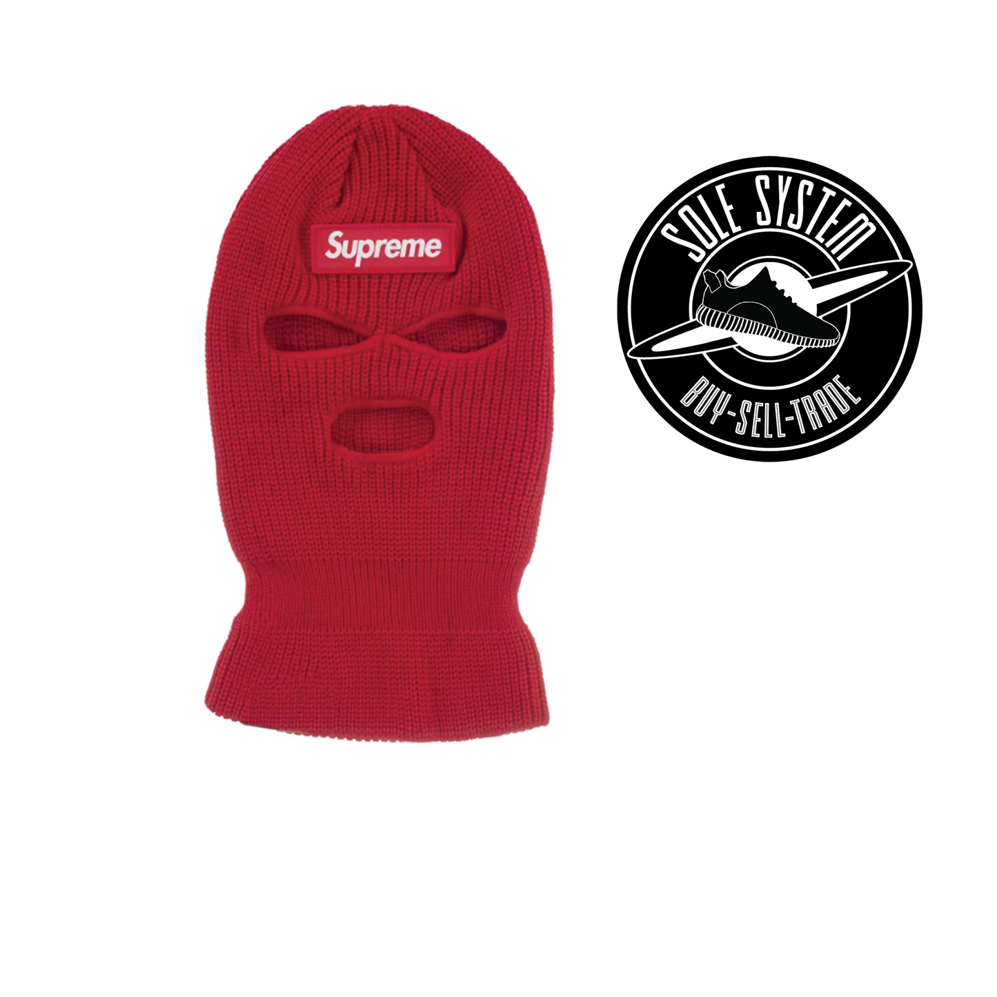 Supreme Box Logo Balaclava Red