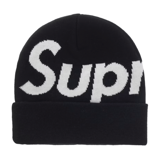 Supreme Big Logo Beanie (FW25) Black