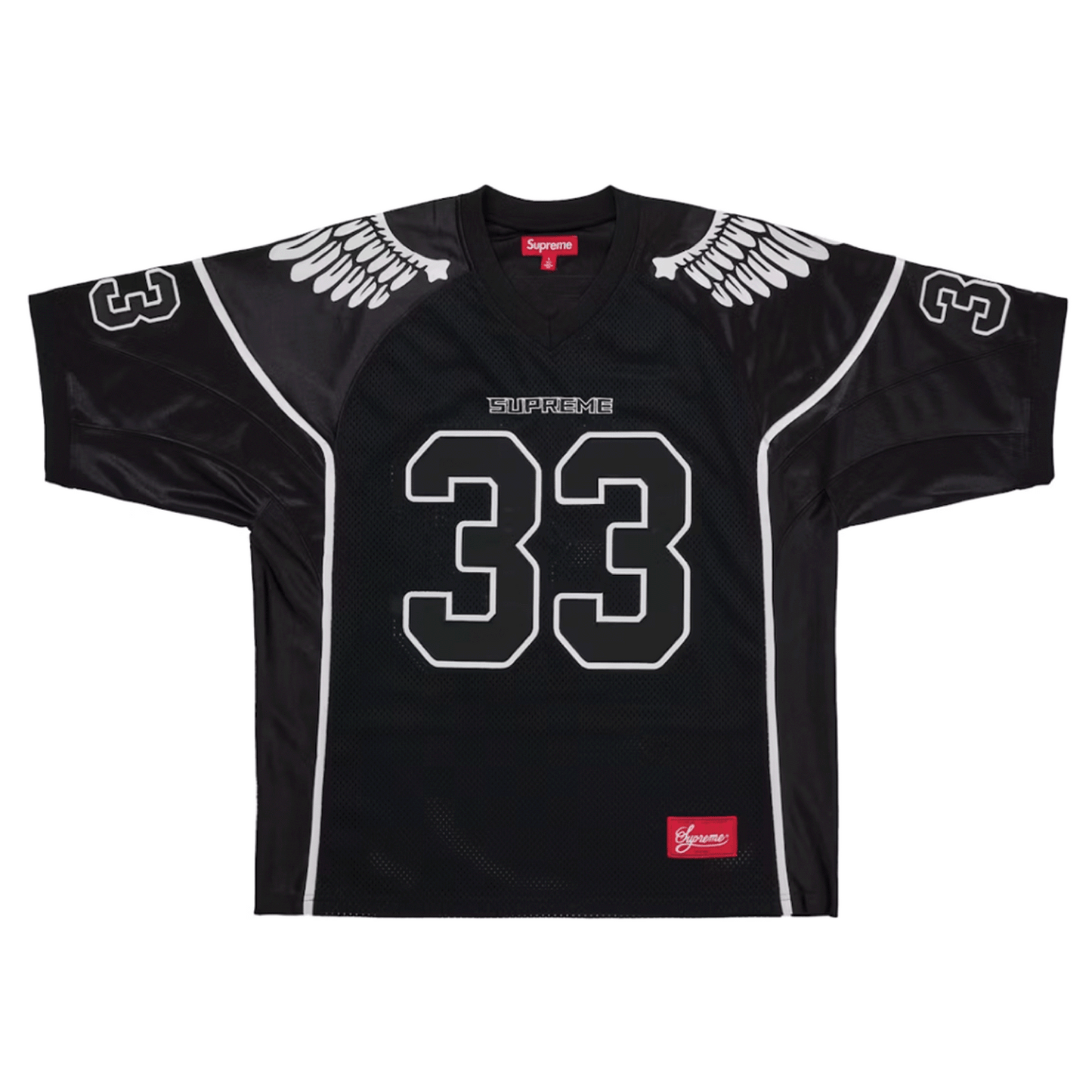 Supreme Wings Football Jersey Black