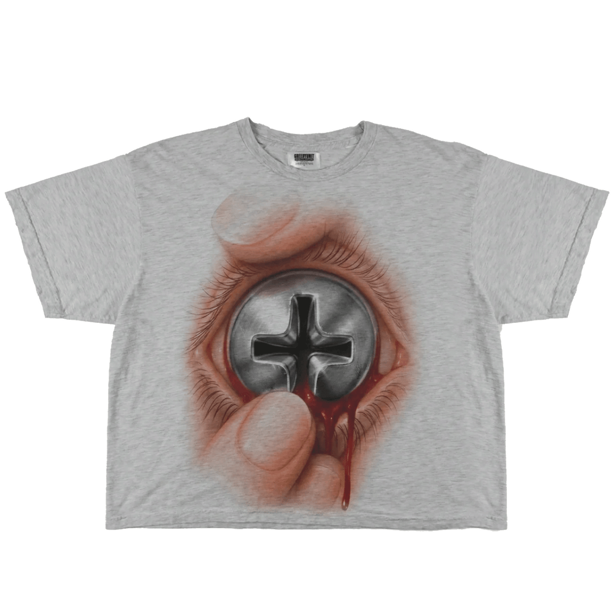 GREEDY UNIT SCREW-EYE T-SHIRT