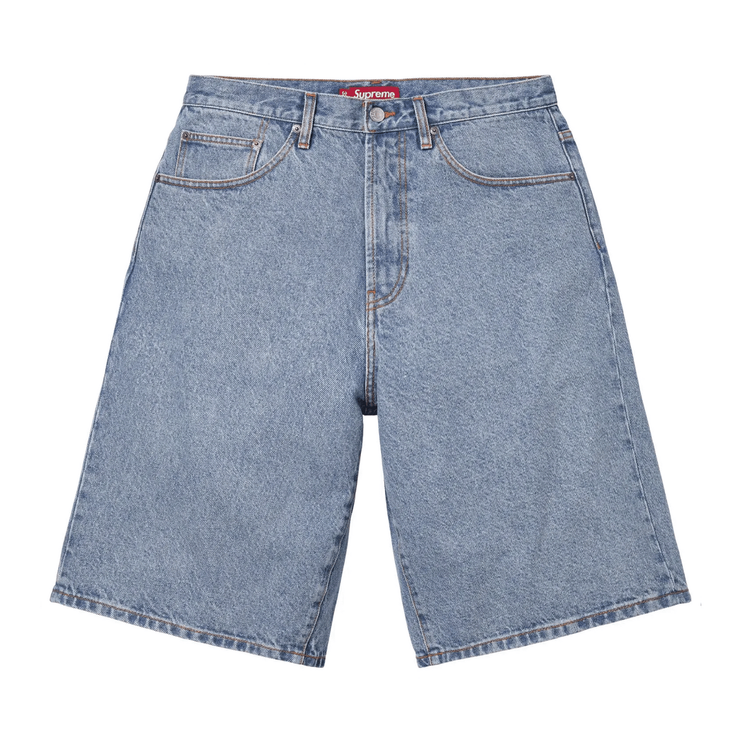 Supreme Baggy Denim Short Washed Indigo