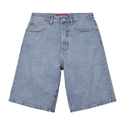 Supreme Baggy Denim Short Washed Indigo
