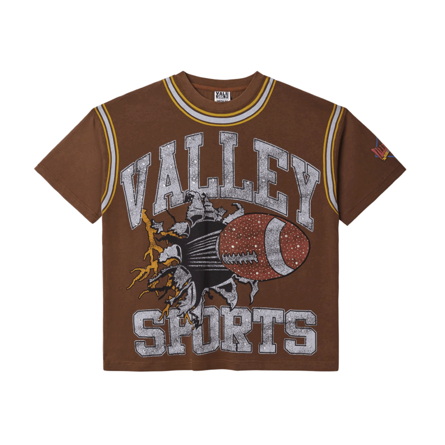 Vale Forever Chocolate Bling Tee