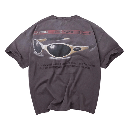 Vale Forever Vision Charcoal Tee