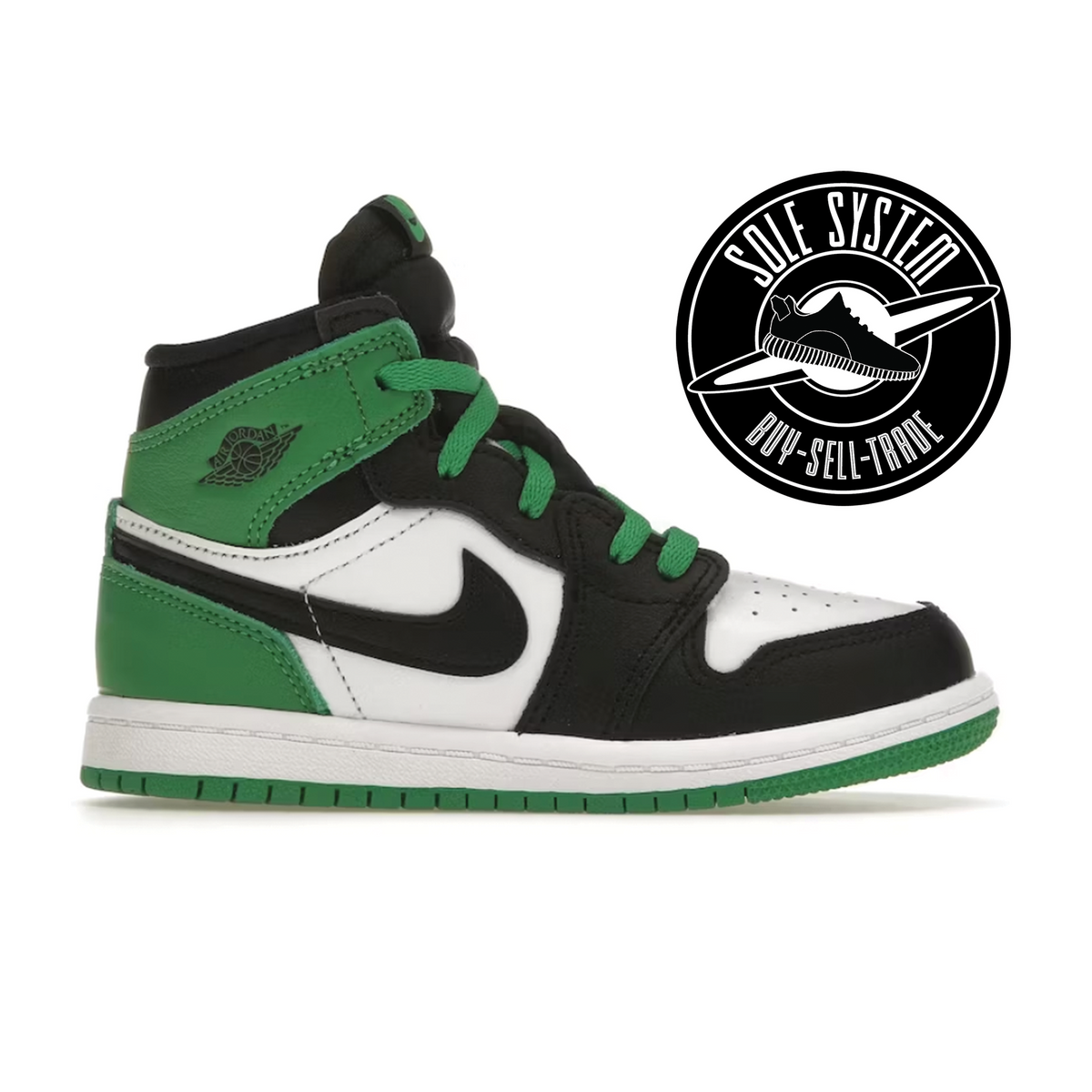 Jordan 1 Retro High OG Lucky Green (TD) – Sole System