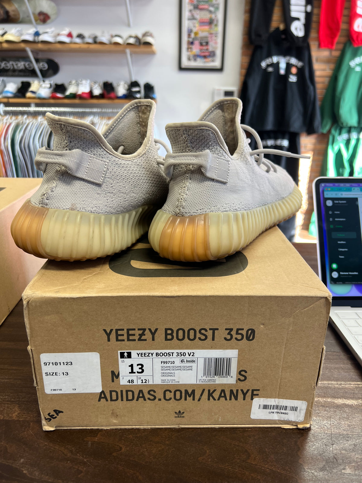 adidas Yeezy Boost 350 V2 Sesame