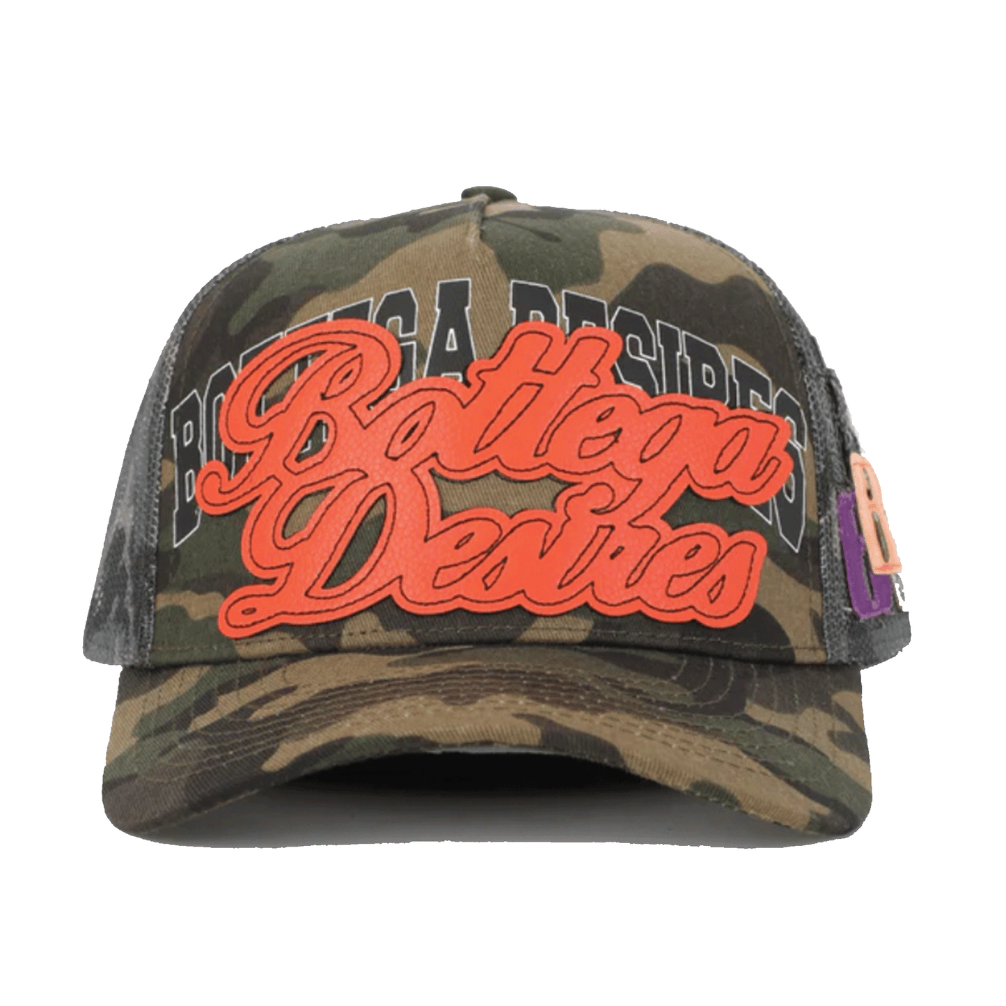 Bottega Desires Trucker Hat Camo
