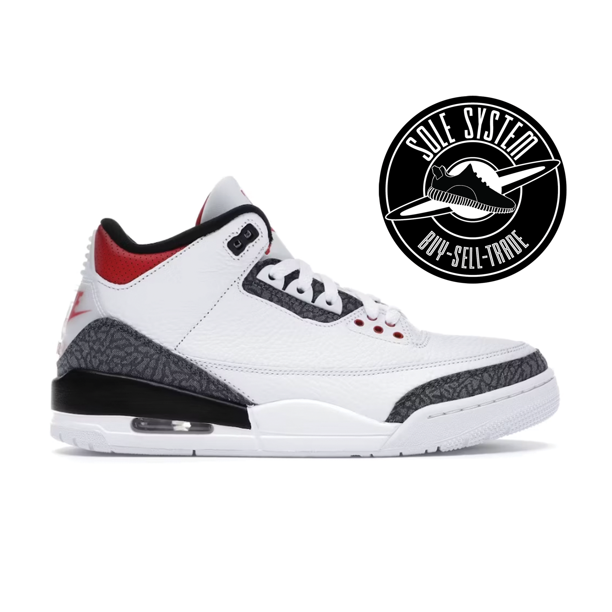 Jordan 3 Retro SE Fire Red Denim (2020)