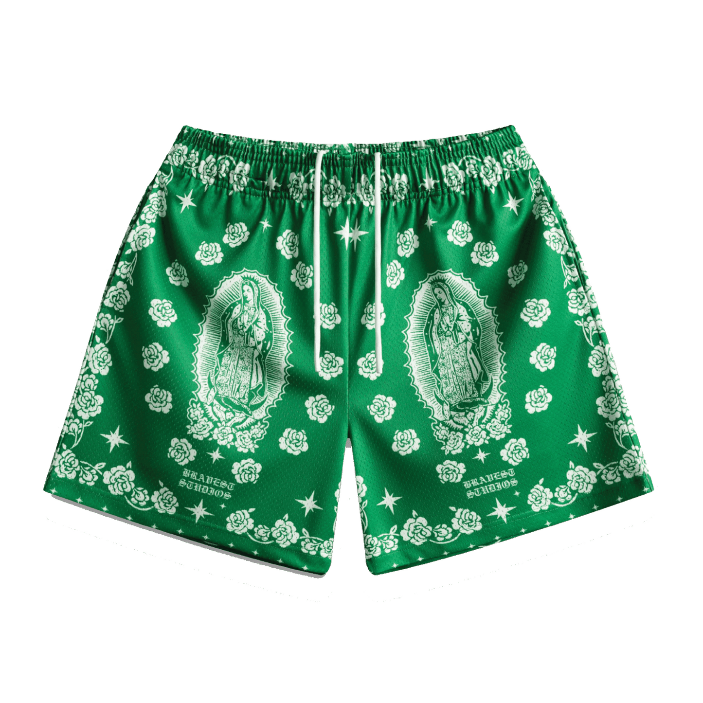 Bravest Green Mary Shorts