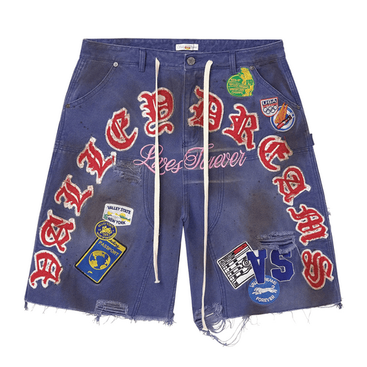Vale Forever Workshop Jorts Blue