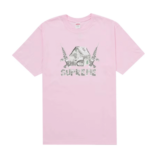 Supreme Origami Tee Pink