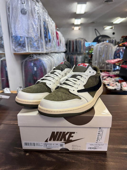 Jordan 1 Low Travis Scott Medium Olive