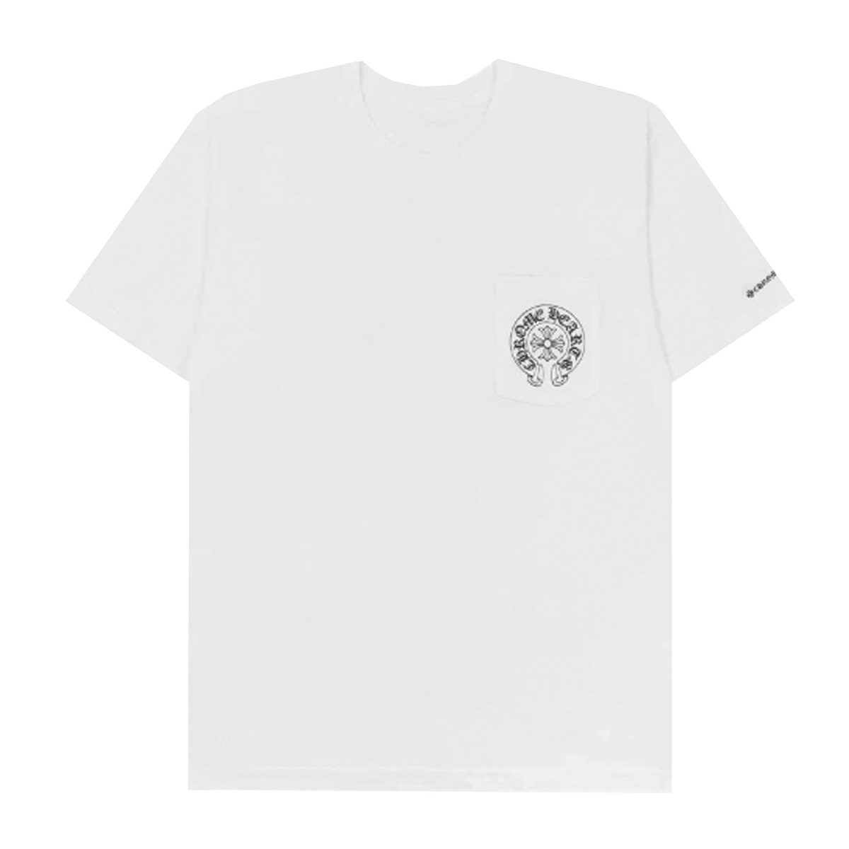 Chrome Hearts Horseshoe Logo Pocket T-Shirt White