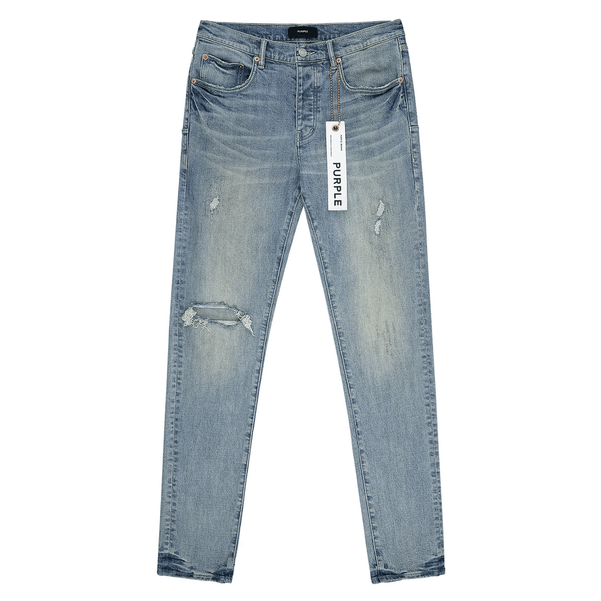Purple Brand Three Year Light Indio Jeans