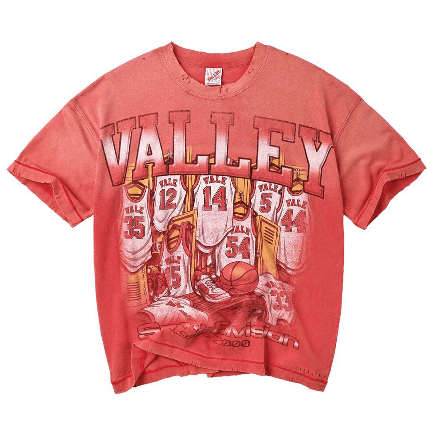 Vale Forever Bleachers Tee Red