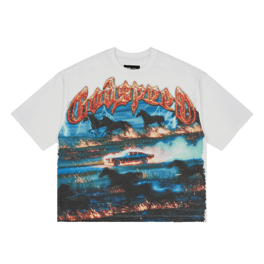 GodSpeed Horsepower T-shirt White