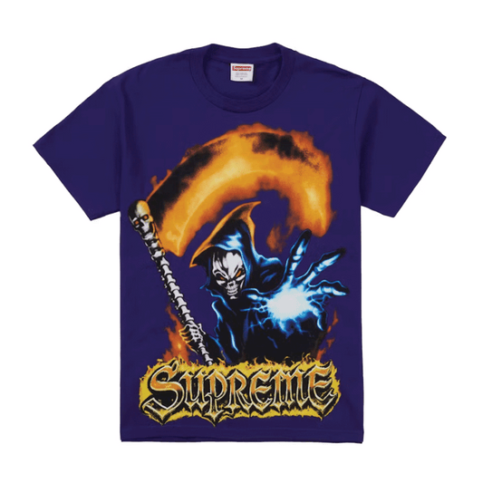 Supreme Grim Reaper Tee Purple