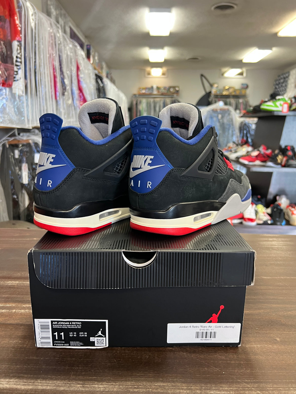 Jordan 4 Retro Rare Air (Gold Lettering)