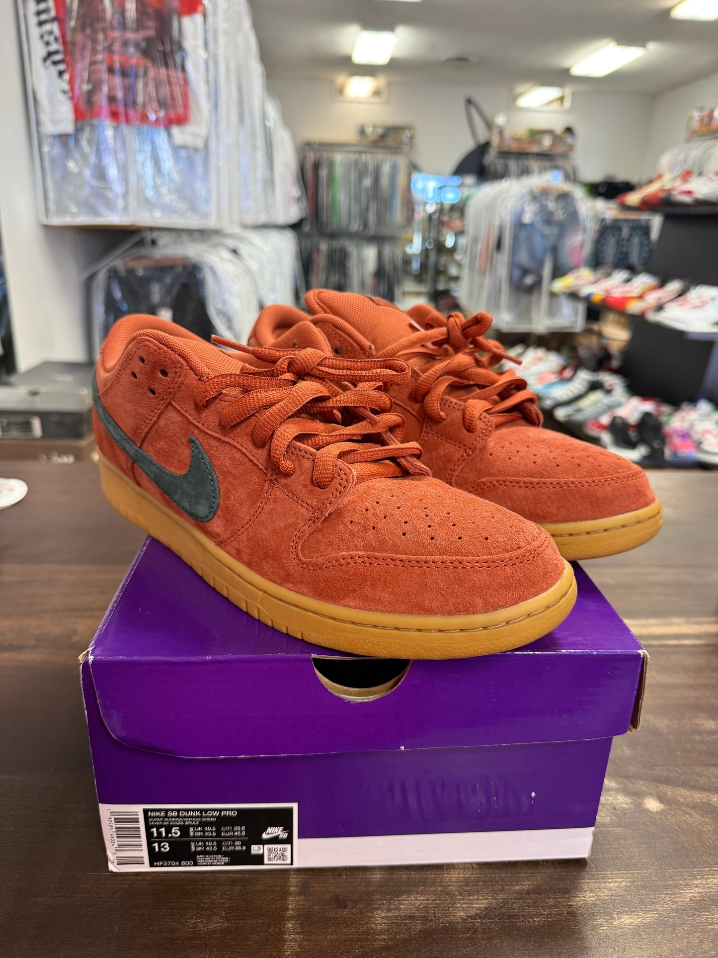 Nike SB Dunk Low Burn Sunrise