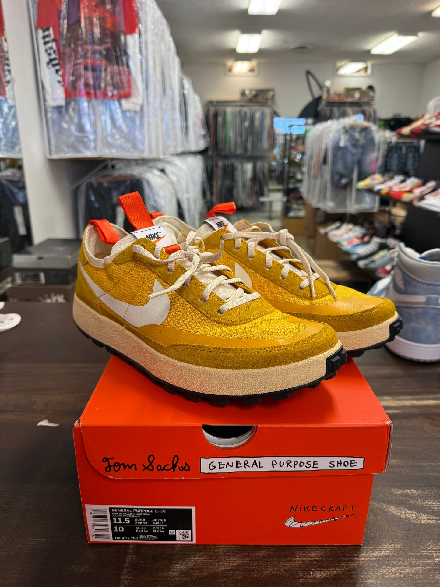 Nike Tom Sachs Dark Sulfur