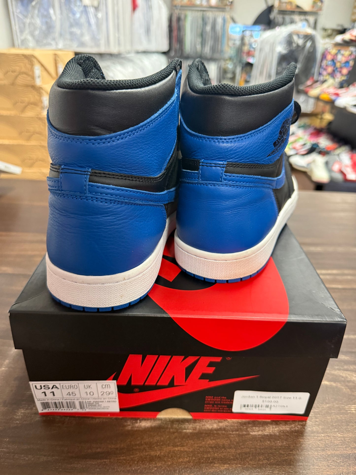 Jordan 1 Royal 2017