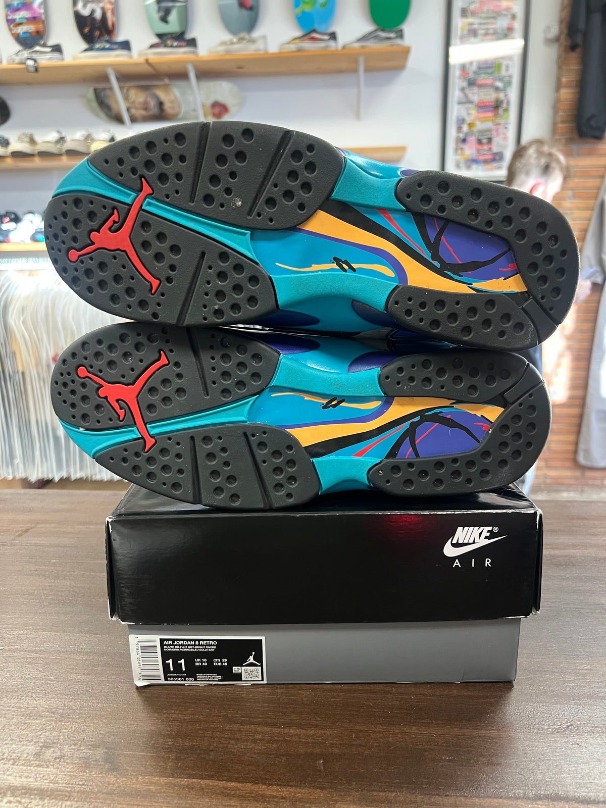 Jordan 8 Aqua 2025