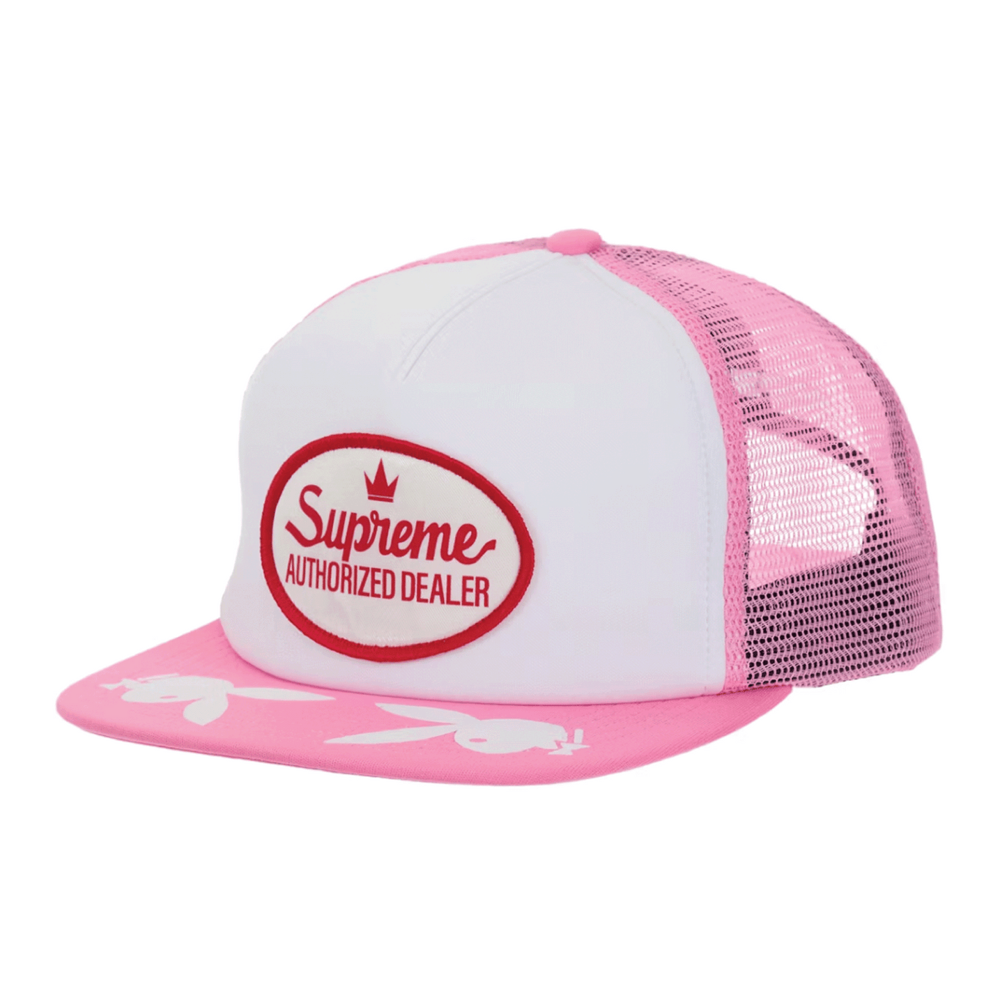Supreme Playboy Mesh Back 5-Panel Pink
