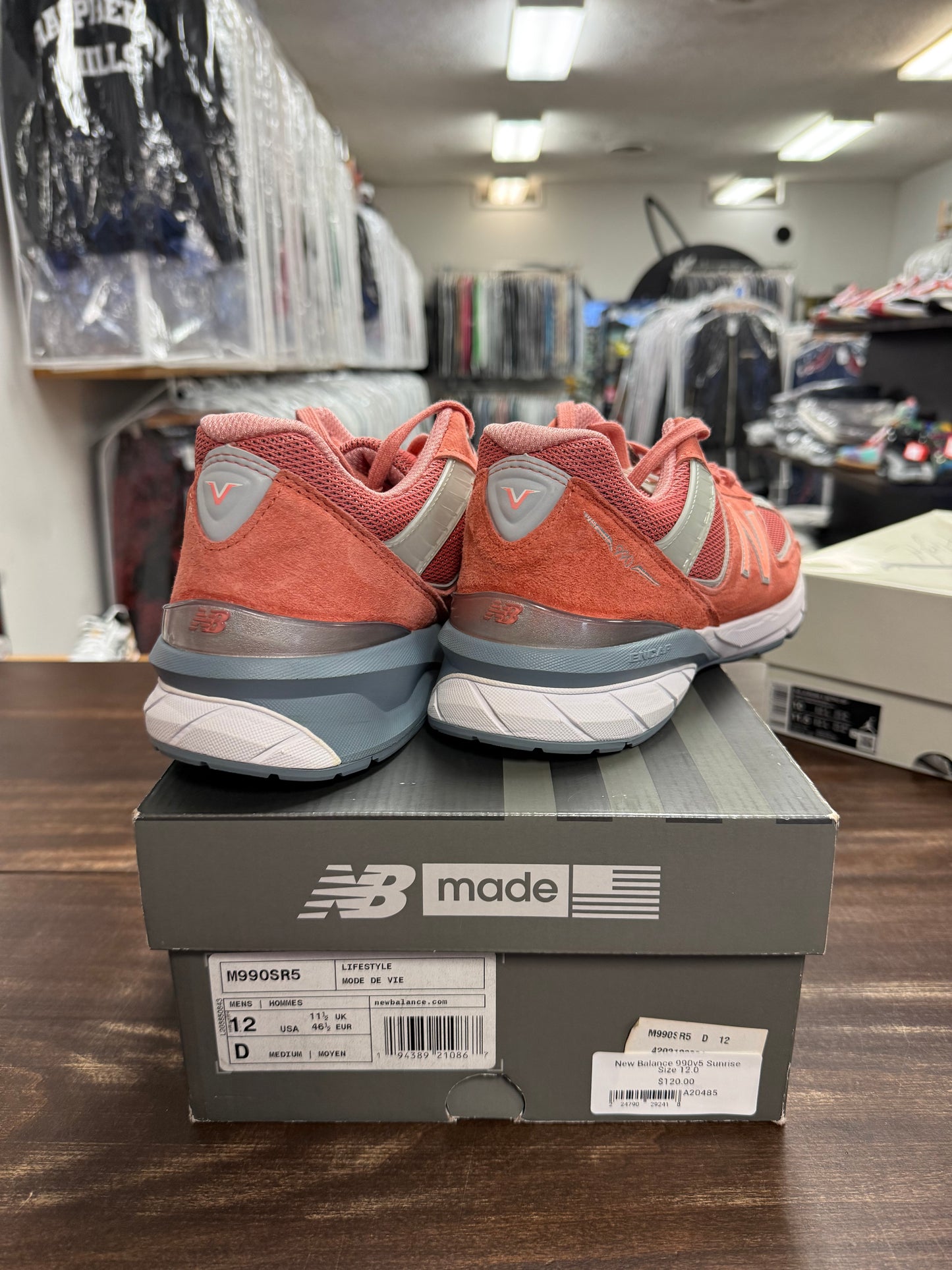 New Balance 990v5 Sunrise
