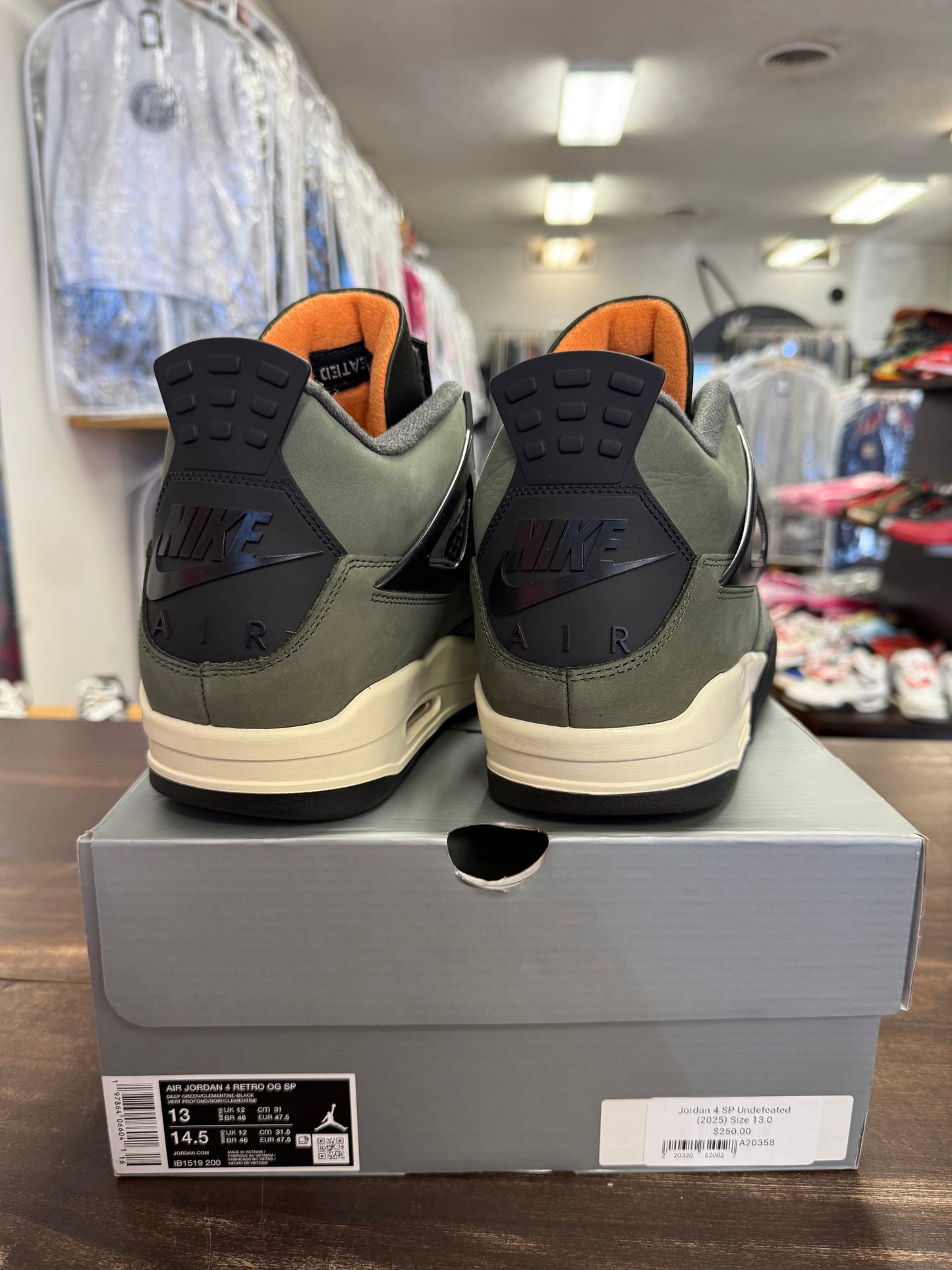 Jordan 4 SP Undefeated (2025)