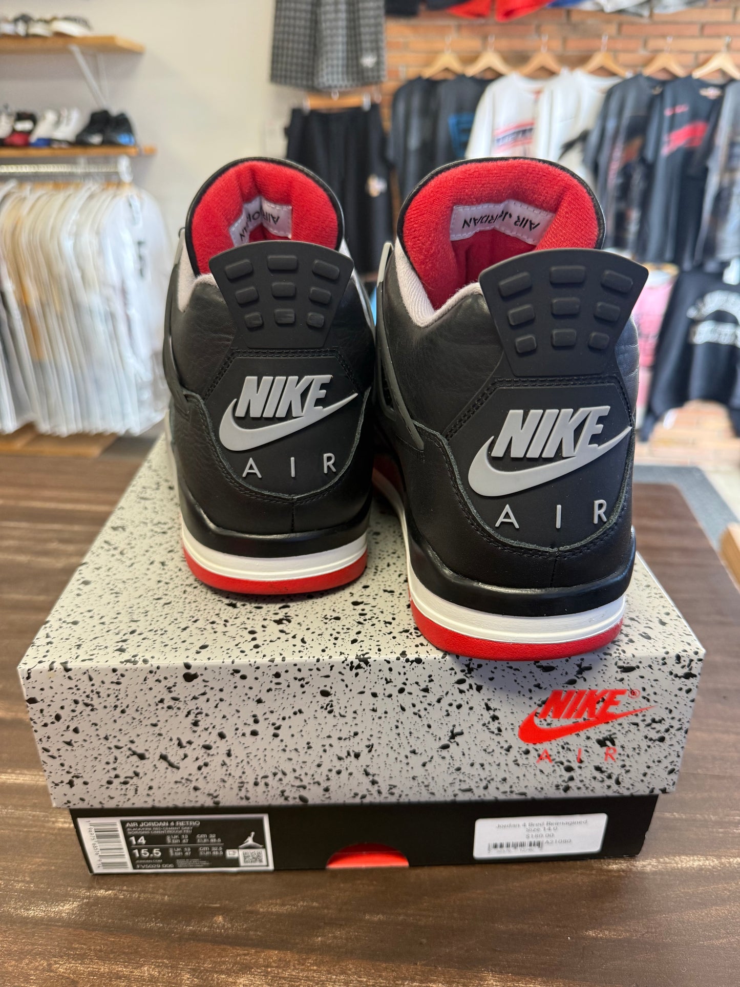 Jordan 4 Bred Reimagined