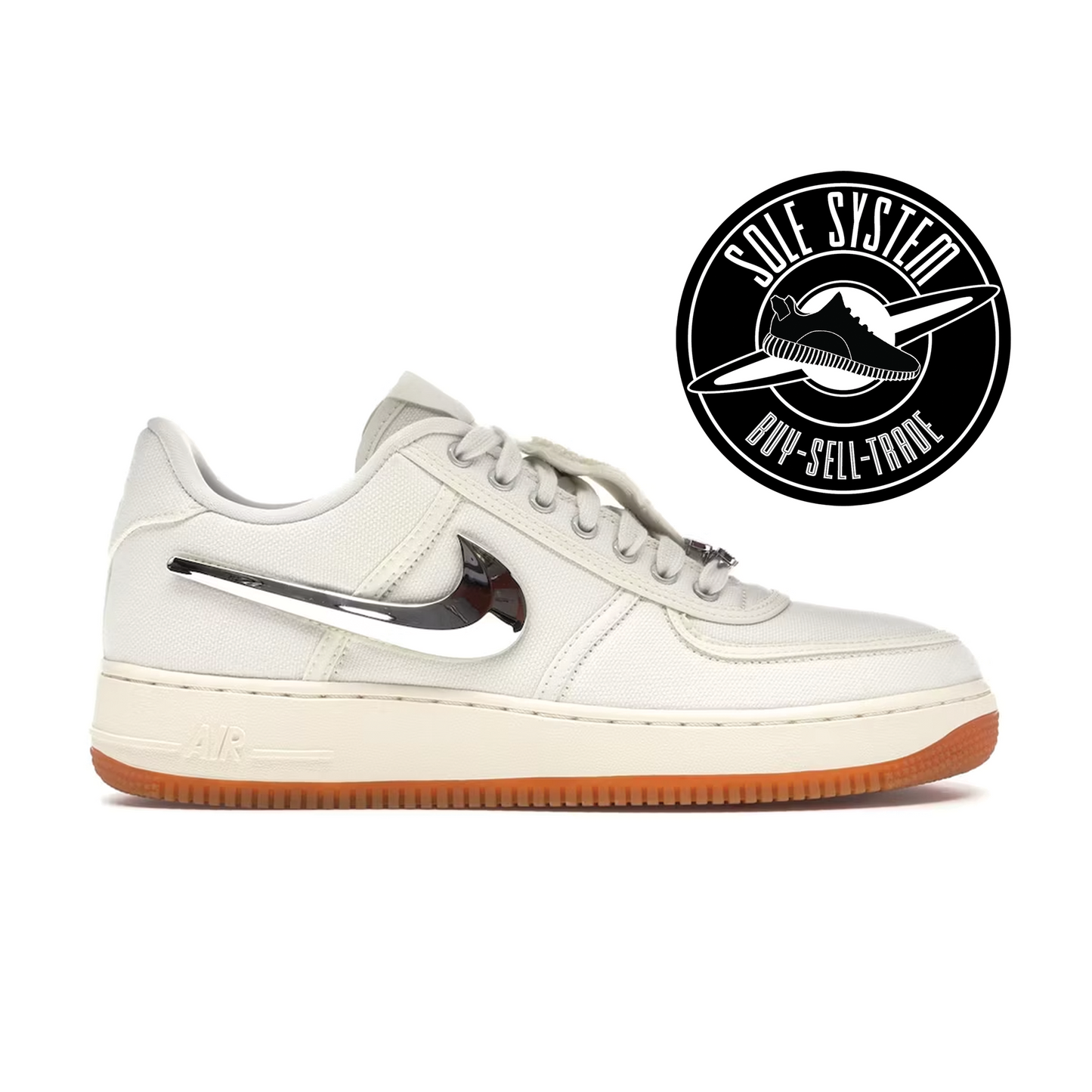 Nike Air Force 1 Low Travis Scott Sail