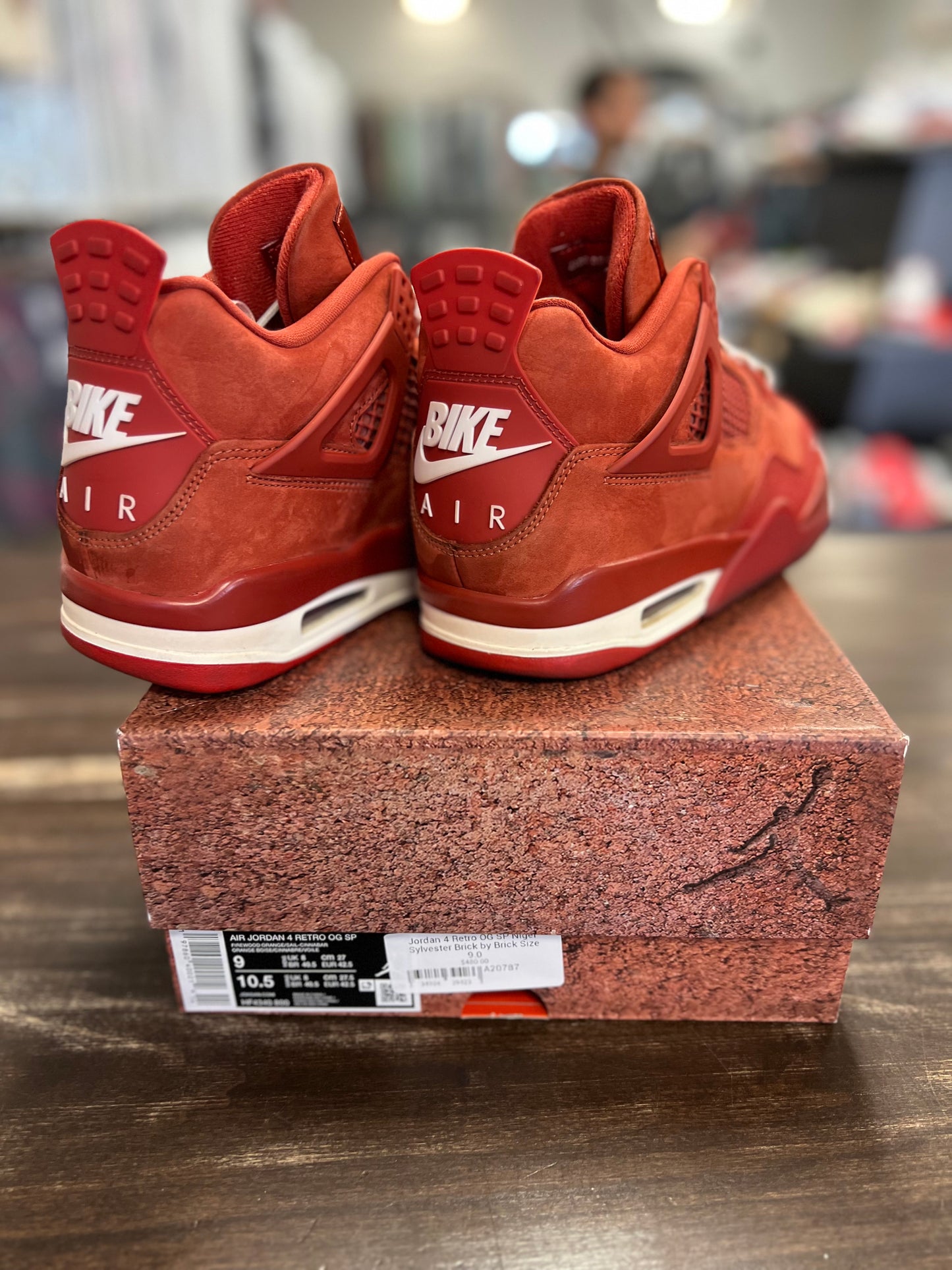 Jordan 4 Retro OG SP Nigel Sylvester Brick by Brick