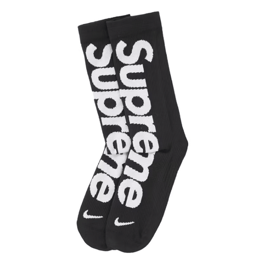 Supreme Nike Lightweight Crew Socks Black