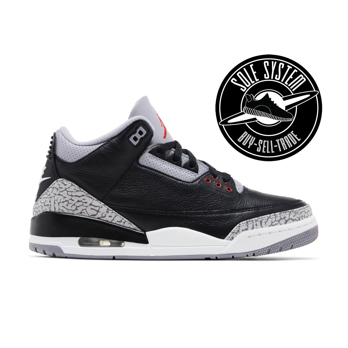 Jordan 3 Retro Black Cement (2024)