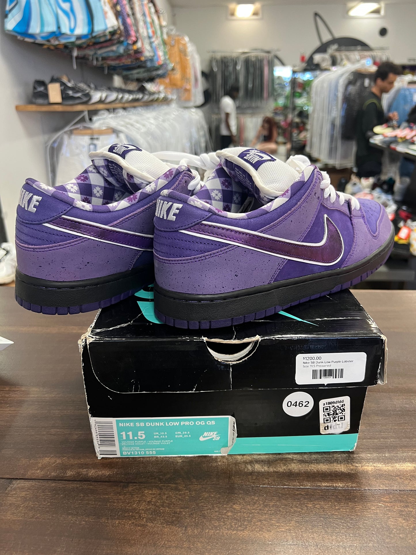 Nike SB Dunk Low Concepts Purple Lobster