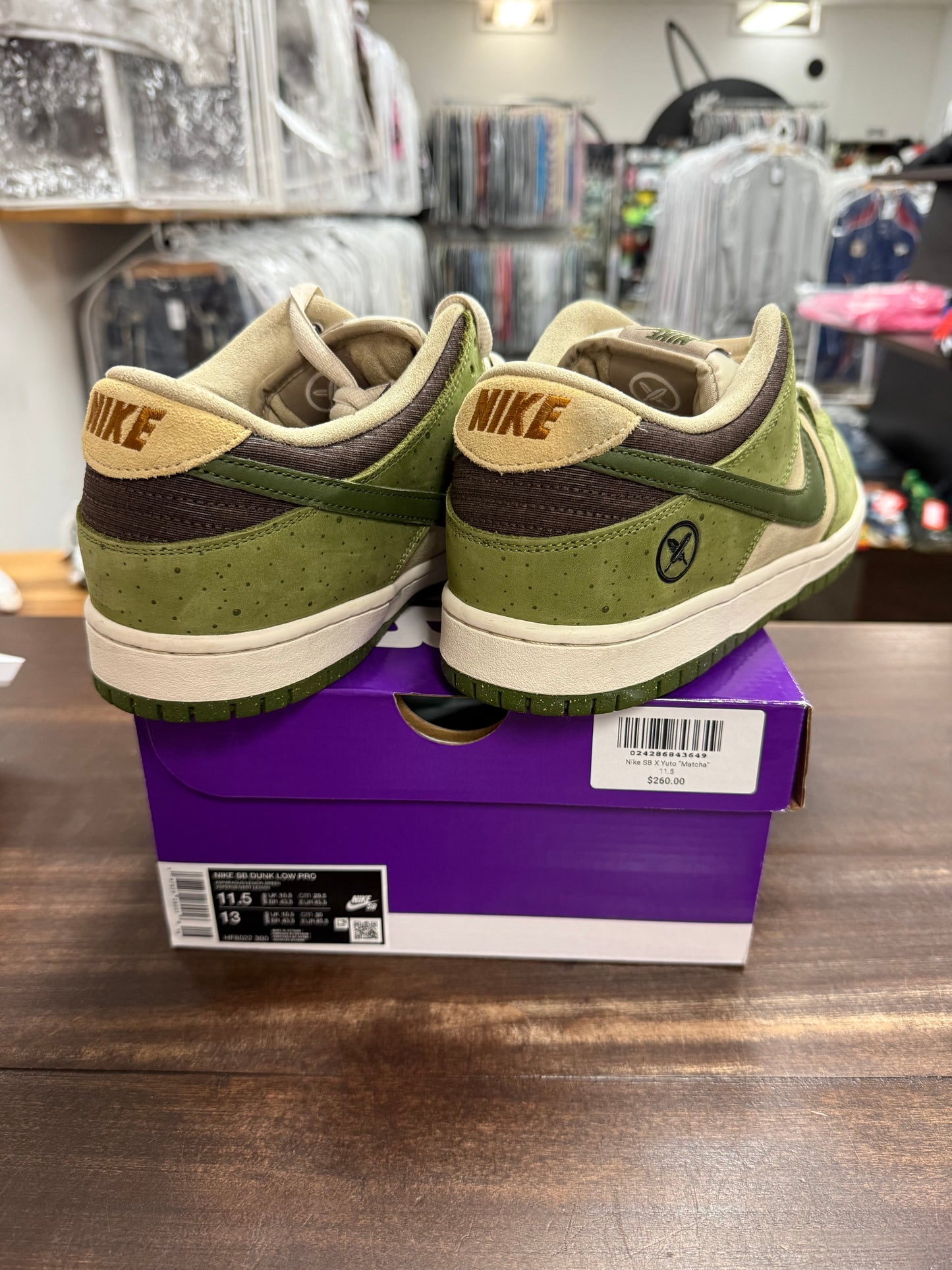 Nike SB Dunk Low Yuto Matcha