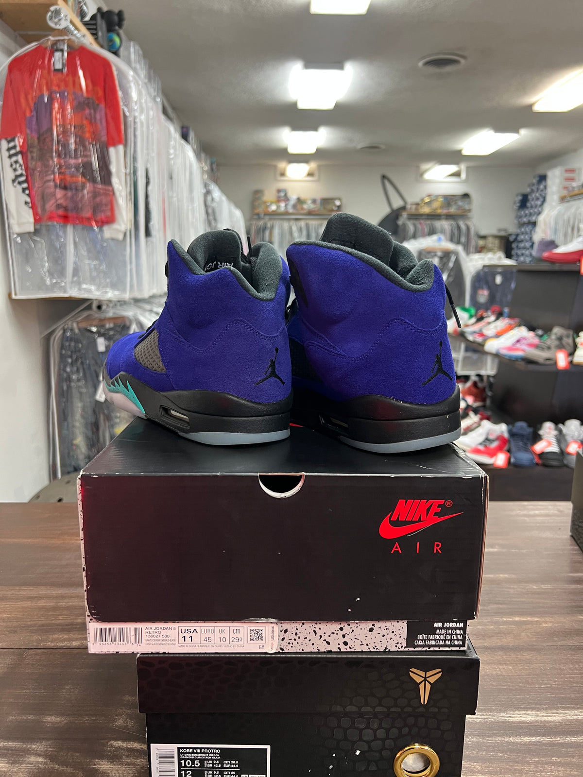 Jordan 5 Alternate Grape