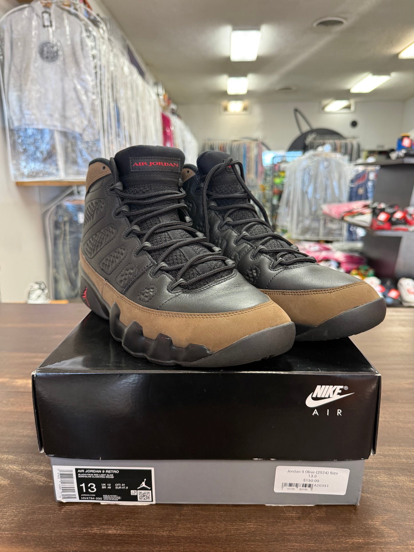 Jordan 9 Olive (2024)