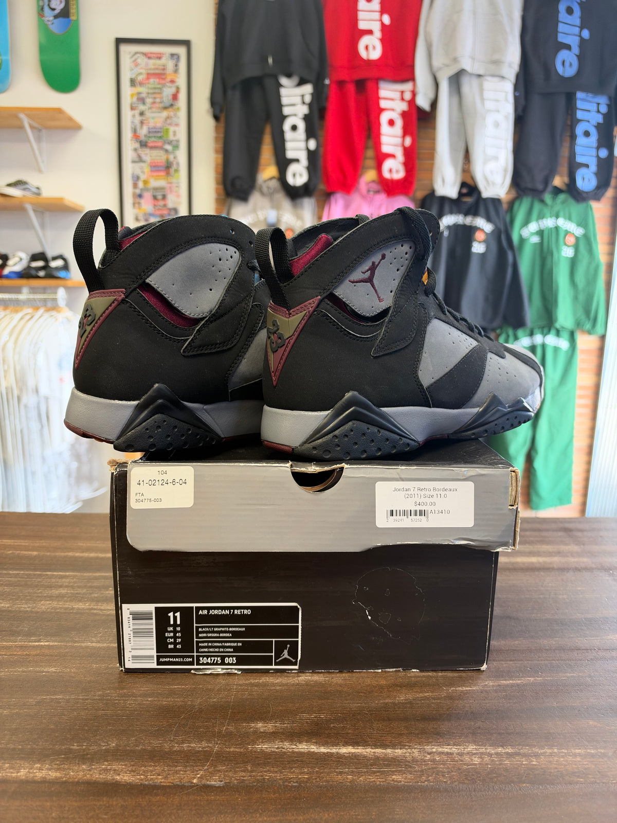 Jordan 7 Retro Bordeaux (2011)
