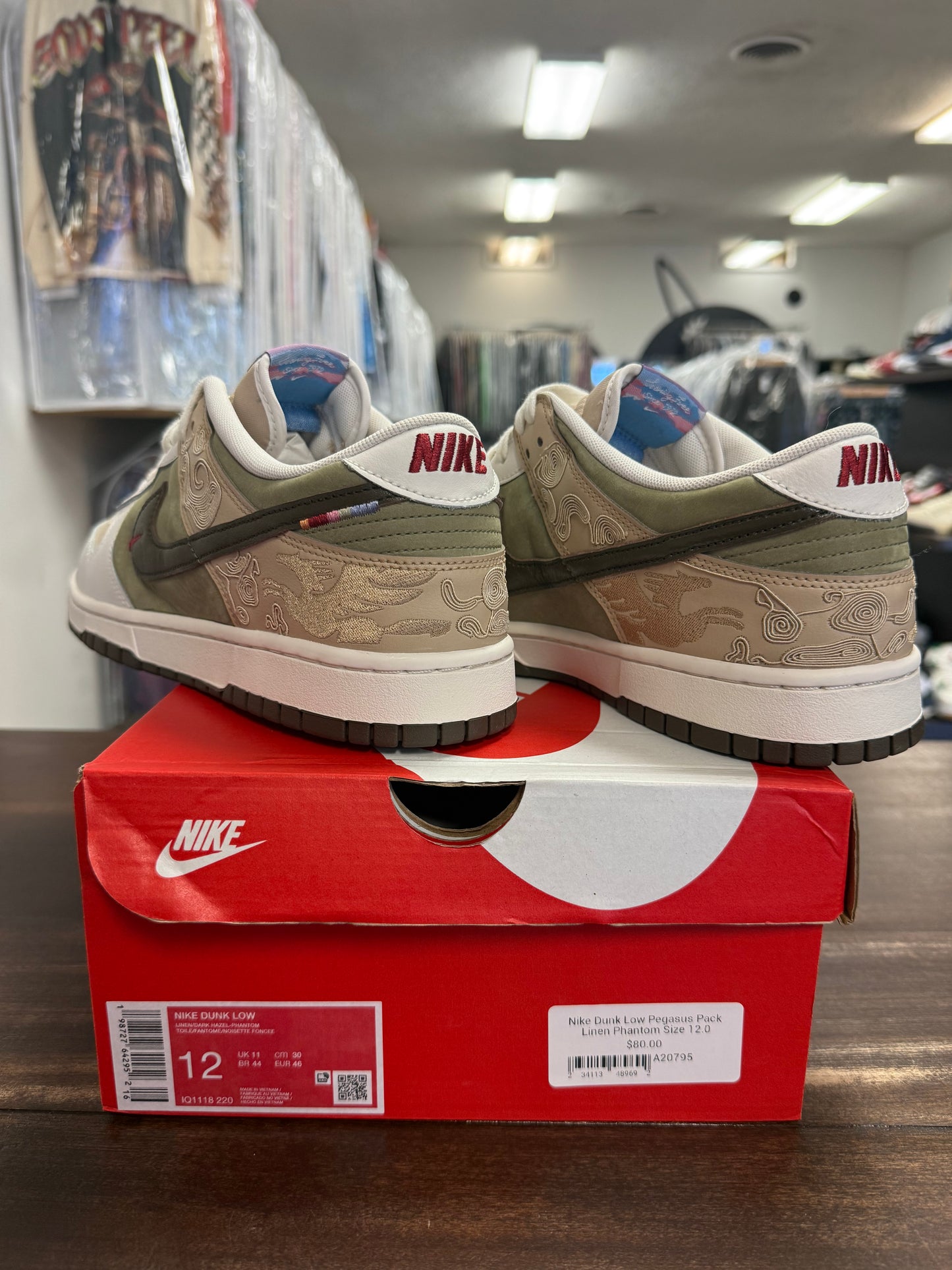 Nike Dunk Low Pegasus Pack Linen Phantom