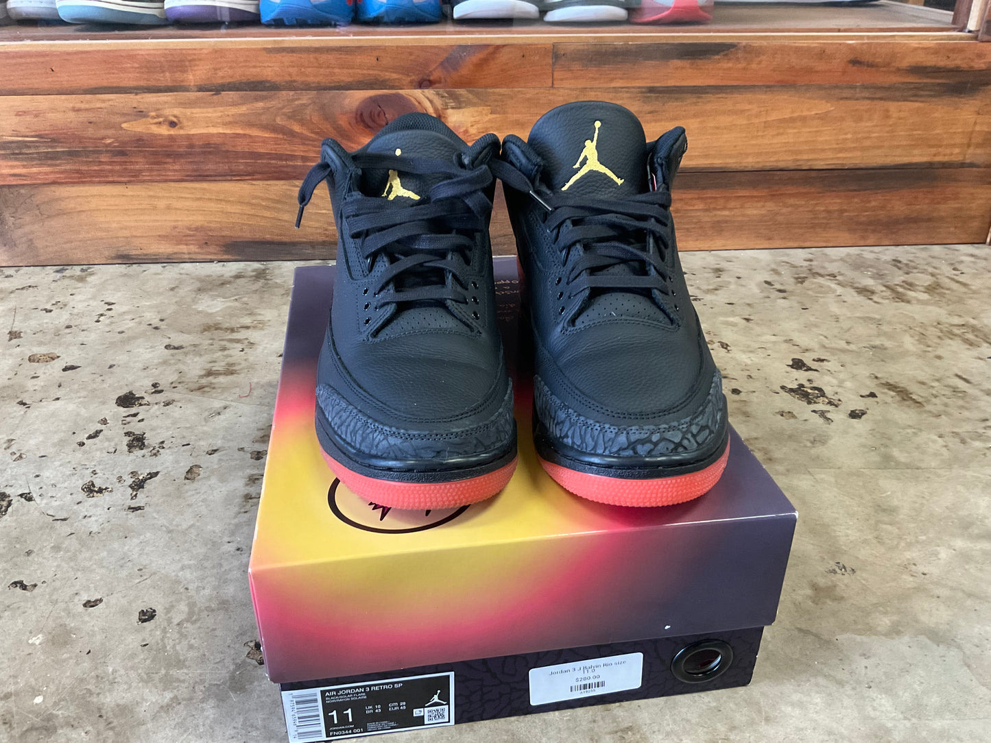 Jordan 3 Retro J Balvin Rio (Pre-Owned)