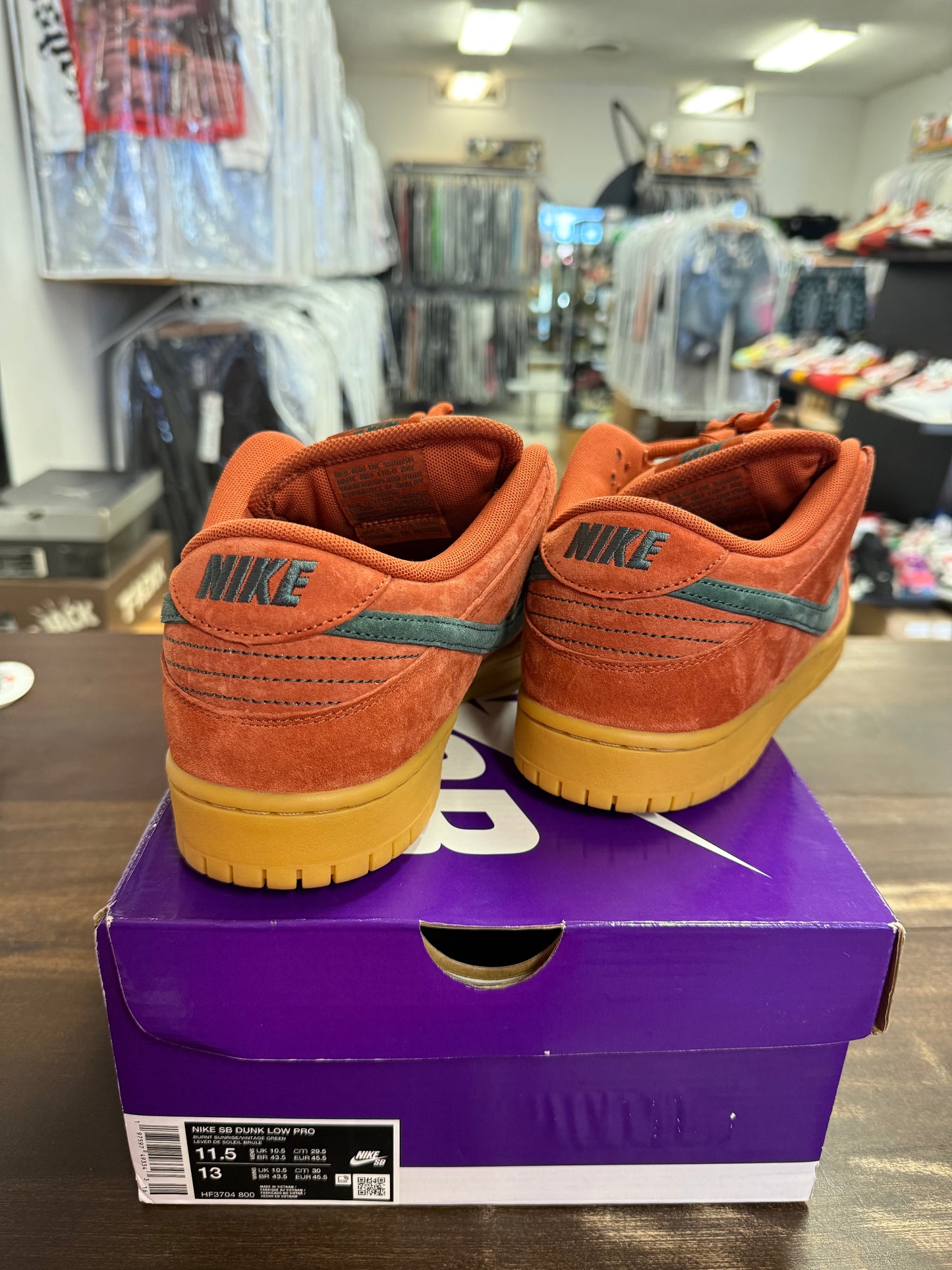 Nike SB Dunk Low Burn Sunrise