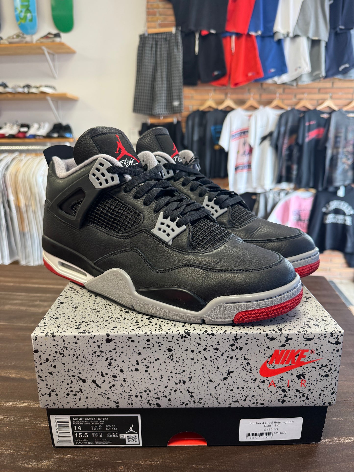 Jordan 4 Bred Reimagined