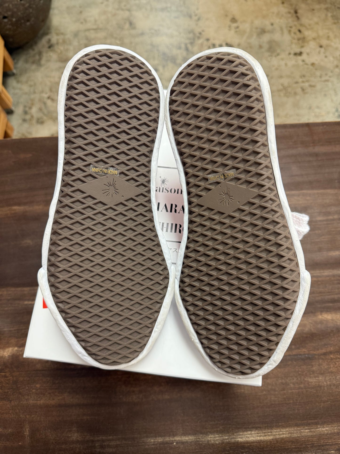 Maison Mihara Peterson OG Sole Canvas Low Pink